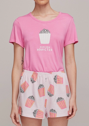 Pijama Feminino Curto Hering 7byq