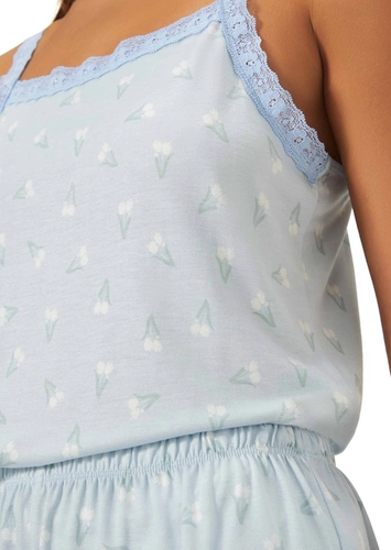 Pijama Feminino Curto Hering 7byf