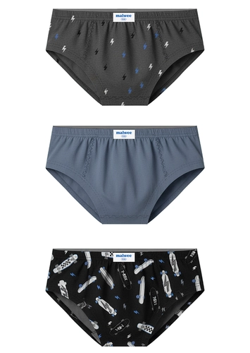 Kit com 3 Cuecas Infantil Slip Malwee 1000090623