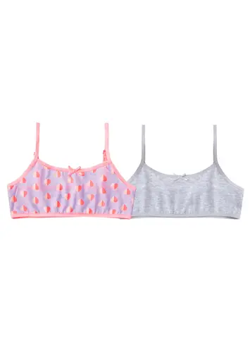 Kit com 2 Tops sem Aro e sem Bojo Infantil Malwee 1000090619
