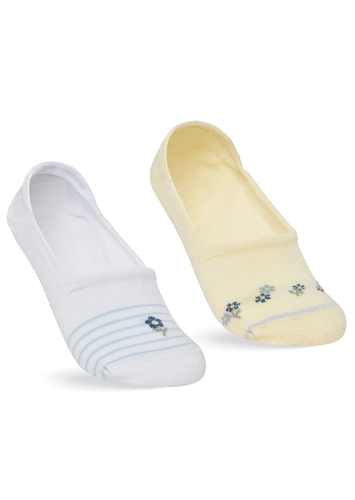 Kit 2 Pares de Meias Sapatilha Invisível Selene 7380-001 loading=