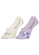 Kit 2 Pares de Meias Sapatilha Invisível Selene 7380-001