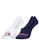 Kit 2 Pares de Meias Sapatilha Invisível Selene 7380-001