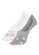 Kit 2 Pares de Meias Sapatilha Invisível Selene 7380-001