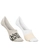 Kit 2 Pares de Meias Sapatilha Invisível Selene 7380-001