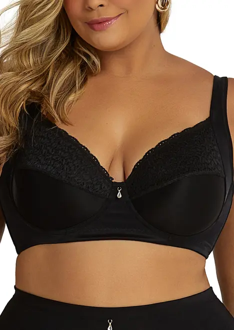 Sutiã com Aro e sem Bojo Dilady 124132 Plus Size
