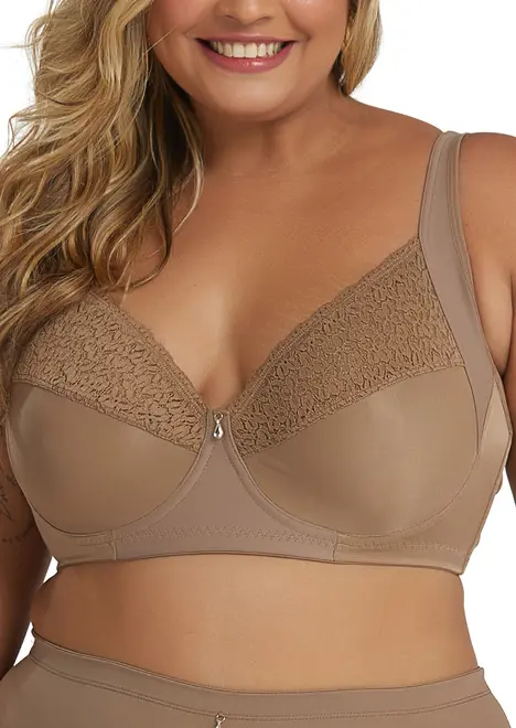 Sutiã com Aro e sem Bojo Dilady 124132 Plus Size