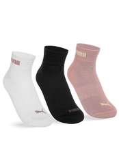 Kit 3 Pares de Meias Esportiva Cano Médio Puma 4730-003/001