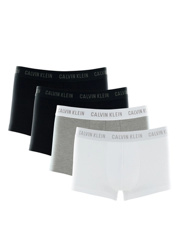 Kit com 4 Cuecas Boxer Calvin Klein C11.07