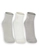 Kit 3 Pares de Meias Esportiva Cano Médio Lupo 3223-089