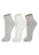 Kit 3 Pares de Meias Esportiva Cano Médio Lupo 3223-089