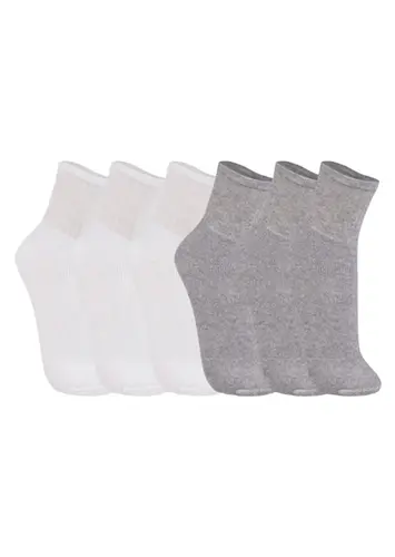 Kit 6 Pares de Meias Infantil Cano Médio Trifil 8720