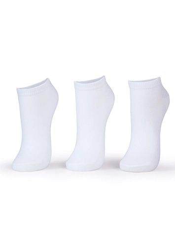 Kit 3 Pares de Meias Cano Curto Puket 8548