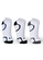 Kit 3 Pares de Meias Cano Curto Puket 8548