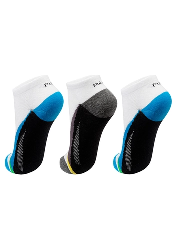 Kit 3 Pares de Meias Cano Curto Puket 8522