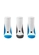 Kit 3 Pares de Meias Cano Curto Puket 8522