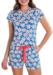 Pijama Feminino Curto Podiun 235047