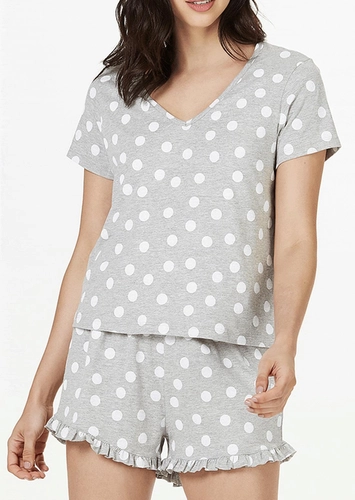 Pijama Feminino Curto Hering 7byp