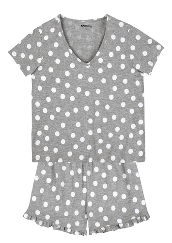 Pijama Feminino Curto Hering 7byp