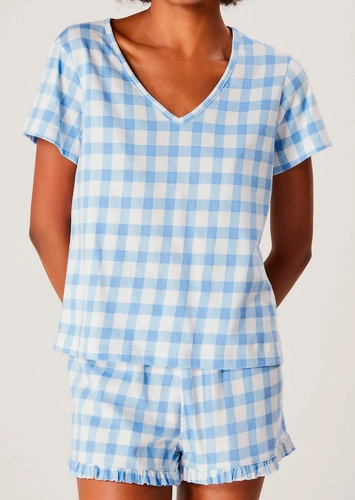 Pijama Feminino Curto Hering 7byp