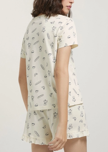 Pijama Feminino Curto Hering 7byp