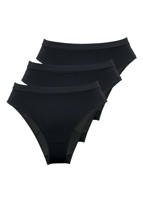 Kit com 3 Calcinhas Demillus 26826 Colorido