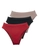 Kit com 3 Calcinhas Demillus 26826 Colorido