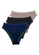 Kit com 3 Calcinhas Demillus 26826 Colorido