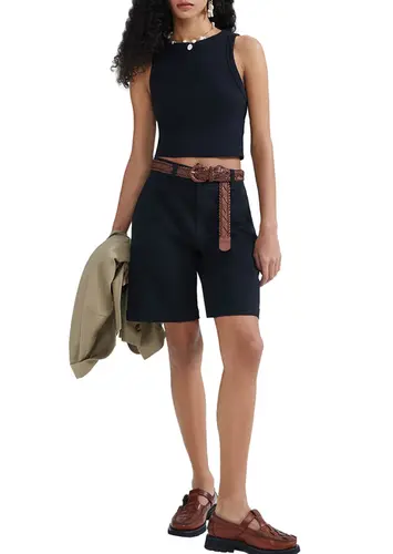 Blusa Feminina Regata Cropped Hering 4aj0