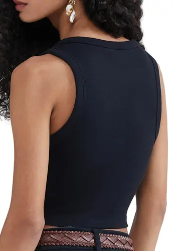Blusa Feminina Regata Cropped Hering 4aj0