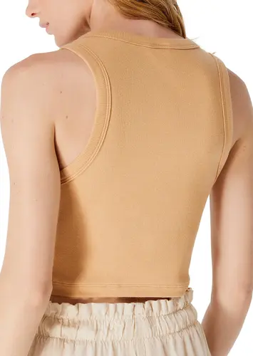 Blusa Feminina Regata Cropped Hering 4aj0