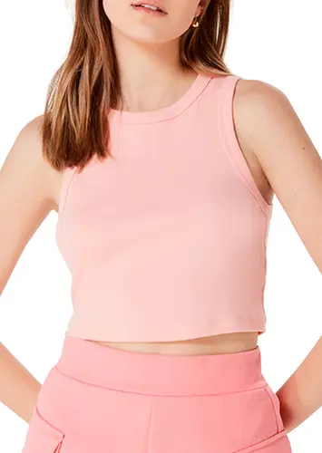 Blusa Feminina Regata Cropped Hering 4aj0