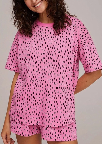 Pijama Feminino Curto Hering 7cmv