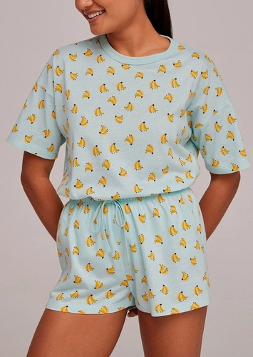Pijama Feminino Curto Hering 7cmv