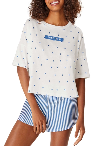 Pijama Feminino Curto Hering 7cre
