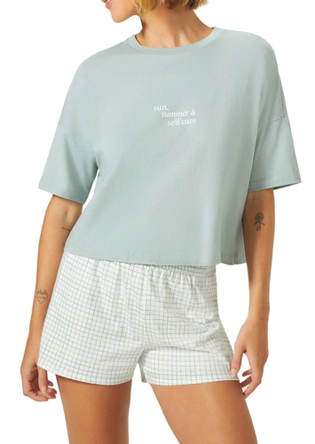 Pijama Feminino Curto Hering 7cre