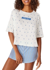 Pijama Feminino Curto Hering 7cre
