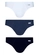 Kit com 3 Cuecas Slip Lupo 515-089