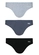 Kit com 3 Cuecas Slip Lupo 515-089