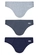 Kit com 3 Cuecas Slip Lupo 515-089