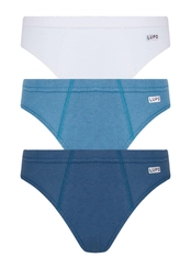 Kit com 3 Cuecas Infantil Slip Lupo 140-089