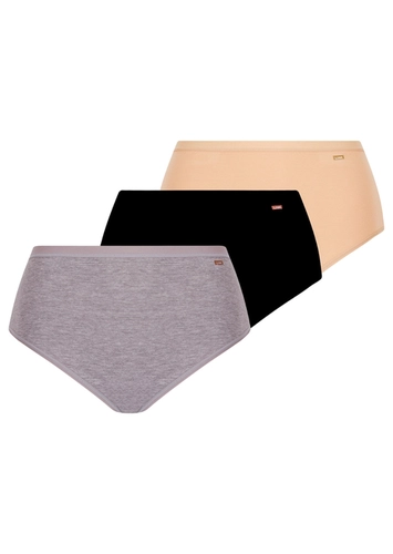 Kit com 3 Calcinhas Alta Loba 40351-001