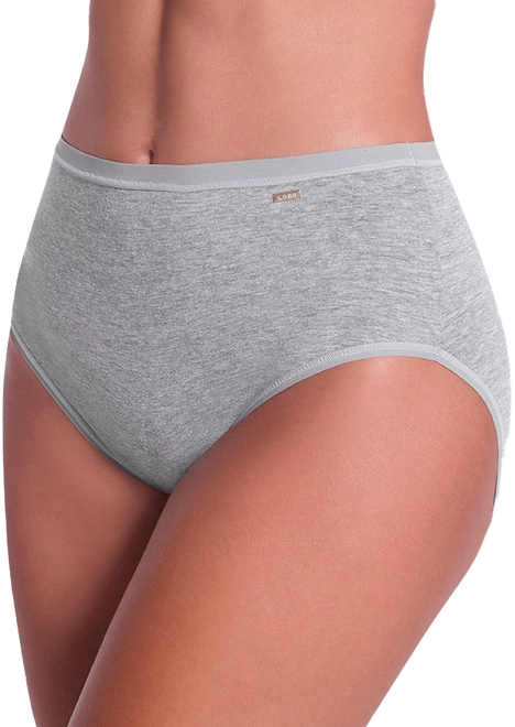 Kit com 3 Calcinhas Alta Loba 40351-001 Plus Size