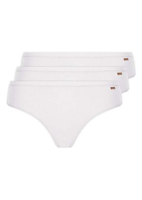 Kit com 3 Calcinhas Biquíni Loba 40353-001 Plus Size