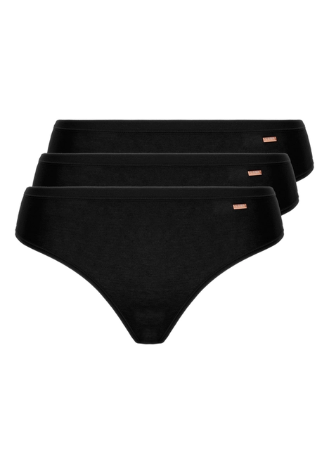 Kit com 3 Calcinhas Biquíni Loba 40353-001 Plus Size