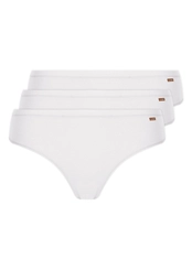 Kit com 3 Calcinhas Biquíni Loba 40353-001 Plus Size
