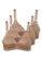 Kit com 3 Sutiãs sem Aro e sem Bojo Demillus 61196/61096 Taça B