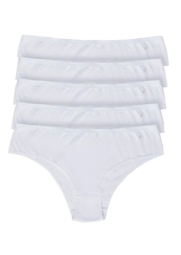 Kit com 5 Calcinhas Caleçon Hering 77t4