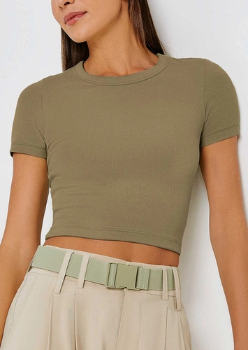 Blusa Feminina Cropped Hering 4f8l