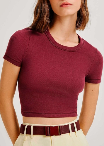 Blusa Feminina Cropped Hering 4f8l